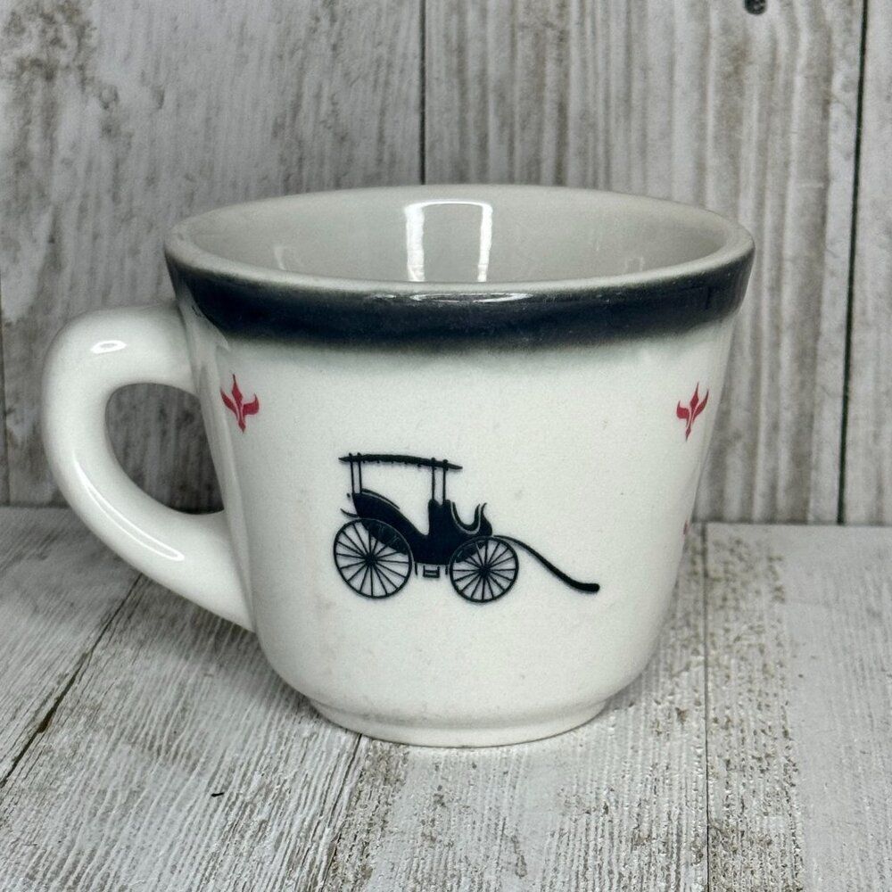 Vintage Wellsville China Char-Steakhouse Coffee Cup Restaurantware Mug